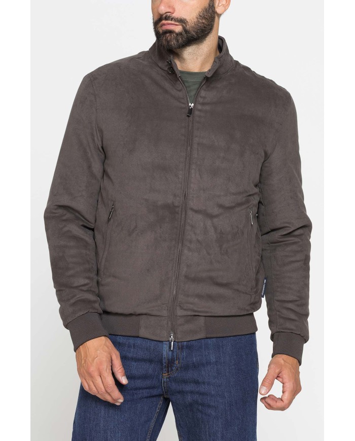 BOMBER IN ECOPELLE SCAMOSCIATA