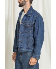 GIACCA COMFORT FIT CARRERA REPLICA IN DENIM