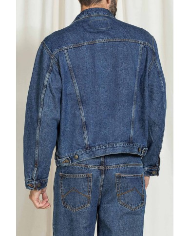 GIACCA COMFORT FIT CARRERA REPLICA IN DENIM