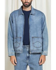 GIACCA CARRERA REPLICA MODELLO TRUCKER IN JEANS