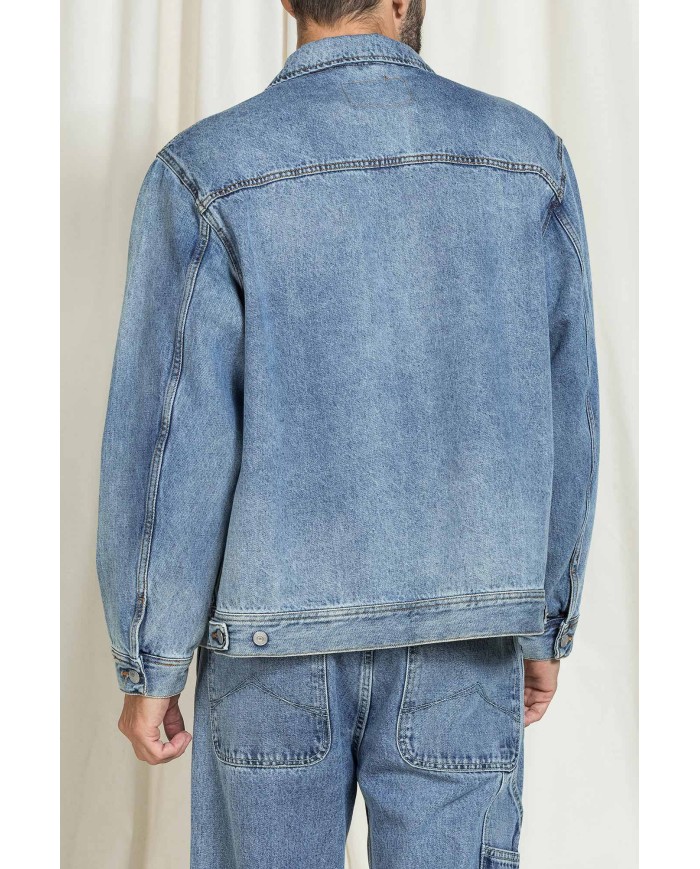 GIACCA CARRERA REPLICA MODELLO TRUCKER IN JEANS