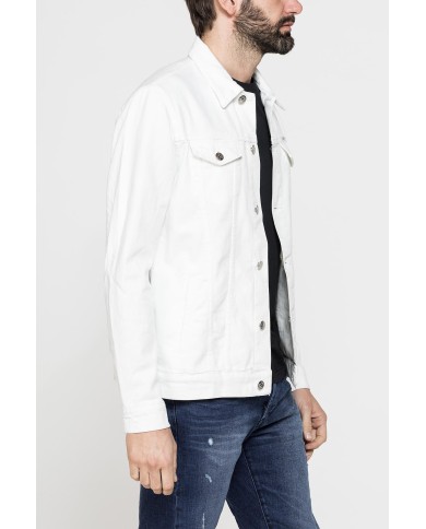 GIACCA DI JEANS DA UOMO MOD. TRUCKER IN DENIM STRETCH