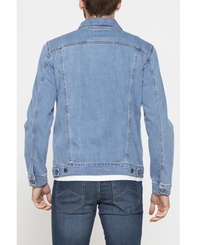 GIACCA DI JEANS DA UOMO MOD. TRUCKER IN DENIM STRETCH