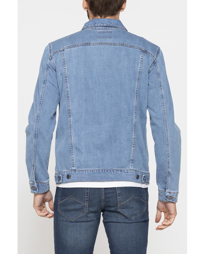 GIACCA DI JEANS DA UOMO MOD. TRUCKER IN DENIM STRETCH