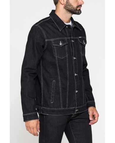 GIACCA DI JEANS DA UOMO MOD. TRUCKER IN DENIM STRETCH