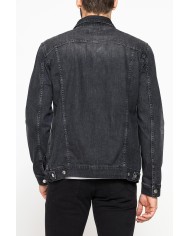 GIACCA DI JEANS DA UOMO MOD. TRUCKER IN DENIM STRETCH