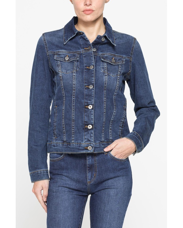 Giubbino in denim Basic style