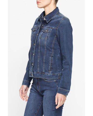 Giubbino in denim Basic style Giubbino in denim Basic style