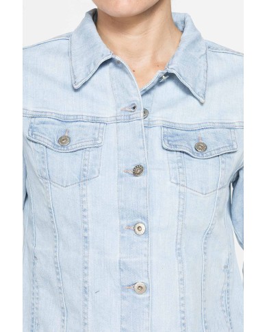 Giubbino in denim Basic style Giubbino in denim Basic style