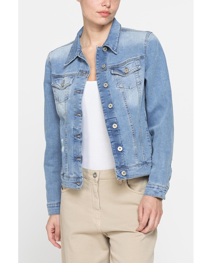Giubbino in denim Basic style