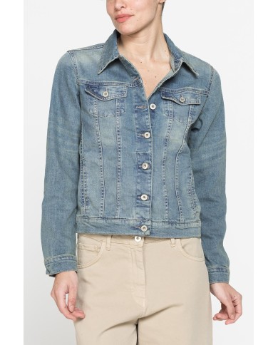 Giubbino in denim Basic style Giubbino in denim Basic style