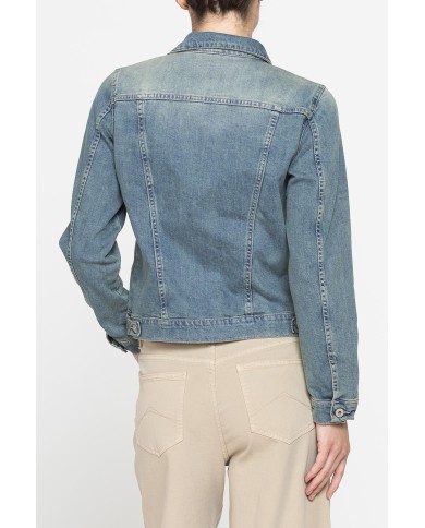Giubbino in denim Basic style Giubbino in denim Basic style