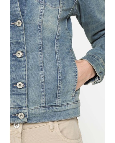 Giubbino in denim Basic style Giubbino in denim Basic style