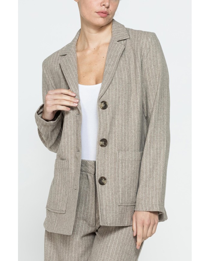 GIACCA COMFORT FIT IN MISTO LANA