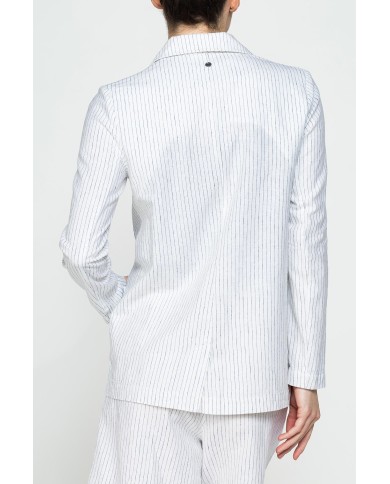 BLAZER IN LINO COTONE BLAZER IN LINO COTONE