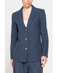 BLAZER IN LINO COTONE