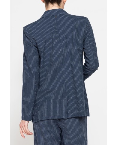 BLAZER IN LINO COTONE BLAZER IN LINO COTONE