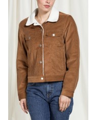 GIACCA TRUCKER "REPLICA" IN VELLUTO