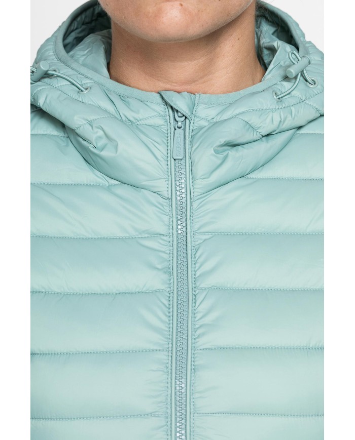 GIUBBOTTO RESISTENTE ALLA PIOGGIA CON IMBOTTITURA ULTRA LEGGERA. Vestibilità regolare.