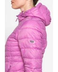 GIUBBINO ULTRALIGHT CON CAPPUCCIO IN TESSUTO RICICLATO