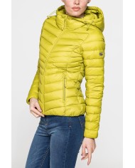 GIUBBINO ULTRALIGHT CON CAPPUCCIO IN TESSUTO RICICLATO