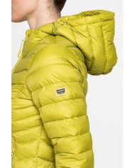 GIUBBINO ULTRALIGHT CON CAPPUCCIO IN TESSUTO RICICLATO