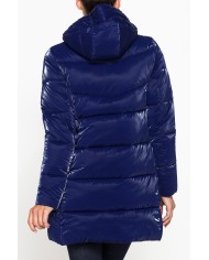 GIACCONE MIDI COMFORT FIT IN TESSUTO SATINATO