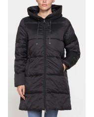 GIACCONE MIDI COMFORT FIT IN TESSUTO SATINATO