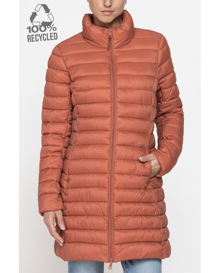 GIACCA LUNGA ULTRALIGHT IN TESSUTO RICICLATO