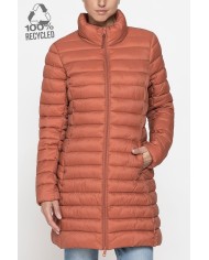 GIACCA LUNGA ULTRALIGHT IN TESSUTO RICICLATO