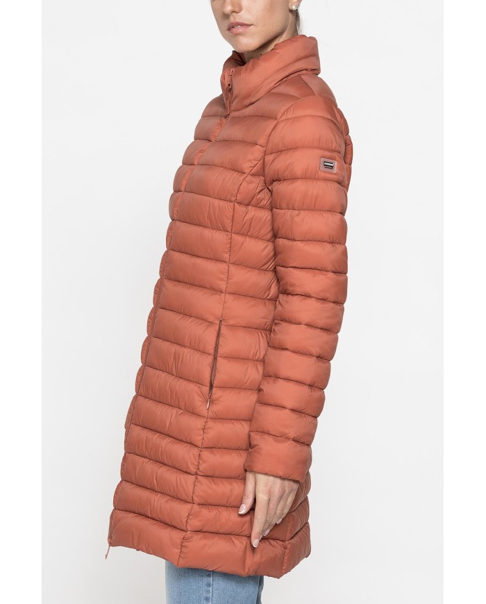 GIACCA LUNGA ULTRALIGHT IN TESSUTO RICICLATO