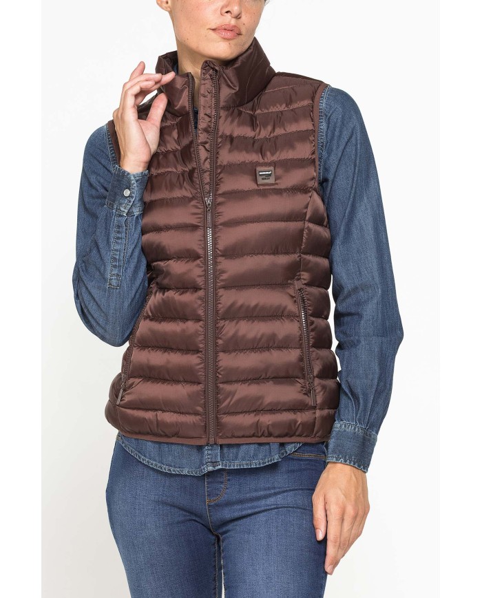 GIUBBINO ULTRALIGHT SMANICATO IN TESSUTO RIPSTOP WATER RESISTANT