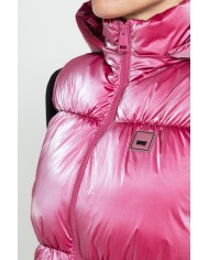 GIUBBINO SMANICATO COMFORT FIT IN TESSUTO SATINATO