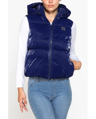 GIUBBINO SMANICATO COMFORT FIT IN TESSUTO SATINATO GIUBBINO SMANICATO COMFORT FIT IN TESSUTO SATINATO