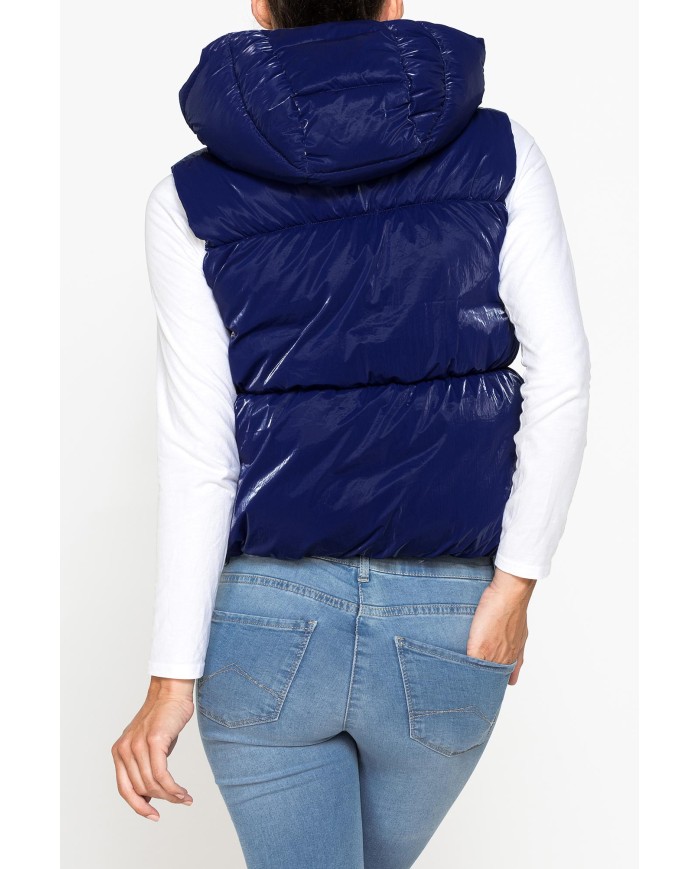 GIUBBINO SMANICATO COMFORT FIT IN TESSUTO SATINATO