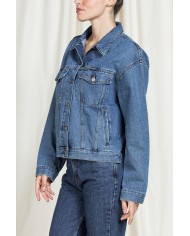 GIACCA TRUCKER IN DENIM 100% COTONE 13oz GIACCA TRUCKER IN DENIM 100% COTONE 13oz