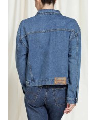 GIACCA TRUCKER IN DENIM 100% COTONE 13oz GIACCA TRUCKER IN DENIM 100% COTONE 13oz