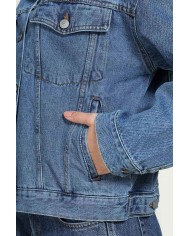 GIACCA TRUCKER IN DENIM 100% COTONE 13oz GIACCA TRUCKER IN DENIM 100% COTONE 13oz