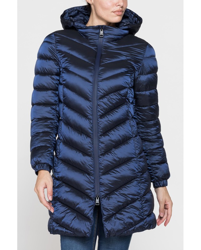 PIUMINO MIDI IMBOTTITO CON CAPPUCCIO