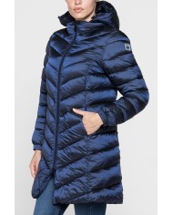 PIUMINO MIDI IMBOTTITO CON CAPPUCCIO