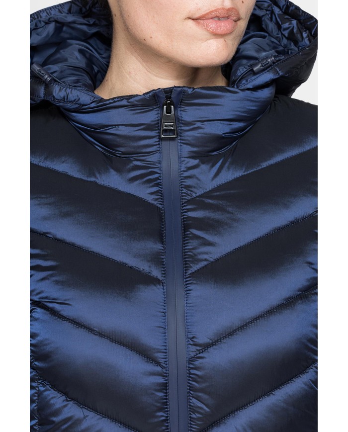 PIUMINO MIDI IMBOTTITO CON CAPPUCCIO