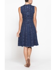 ABITO A PANNELLI  IN DENIM STRECH 12oz.