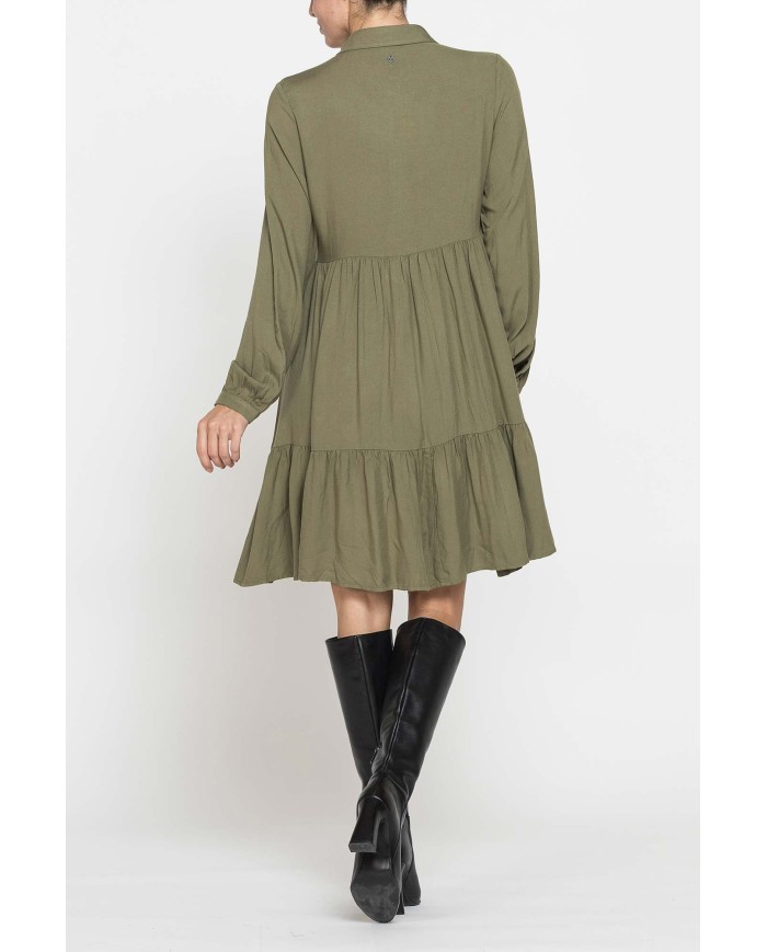 ABITO A BALZE IN VISCOSA