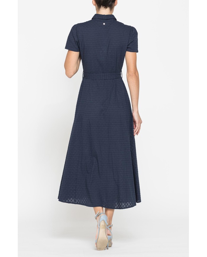 ABITO MIDI IN VOILE DI COTONE