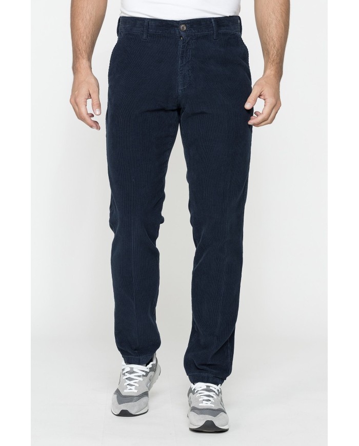 CHINO MOD. 610 REGOALRE IN VELLUTO 1000 RIGHE DA 12 oz.