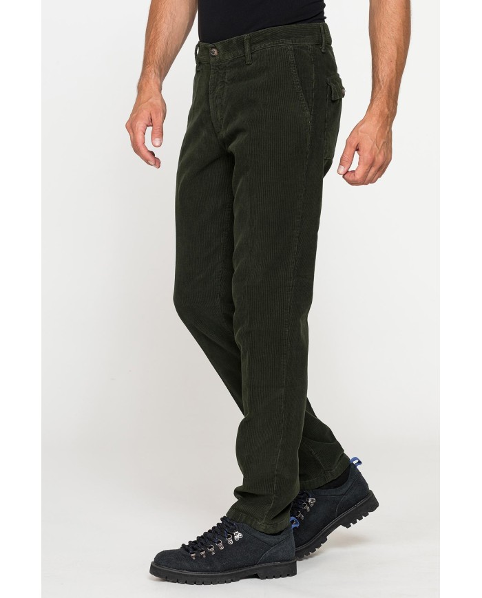 CHINO MOD. 610 REGOALRE IN VELLUTO 1000 RIGHE DA 12 oz.