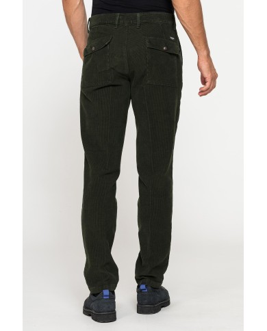 CHINO MOD. 610 REGOALRE IN VELLUTO 1000 RIGHE DA 12 oz.