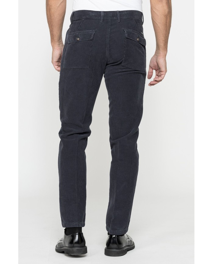 CHINO MOD. 610 REGOALRE IN VELLUTO 1000 RIGHE DA 12 oz.