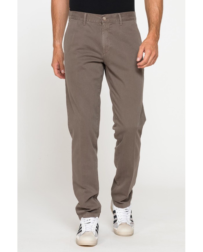 CHINO MOD. 610 REGULAR FIT IN GABARDINA PESANTE