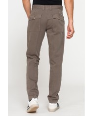 CHINO MOD. 610 REGULAR FIT IN GABARDINA PESANTE